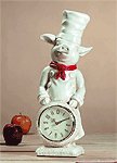 Pig Chef Clock