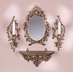 Baroque Mirror-Sconce