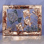 Fish Metal Framed Sculpture