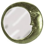 Alabastrite Gold Moon Wall Mirror