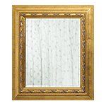 Crackle Gold Finish Mirror