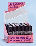 Lady's Perfume Oil Roll On Display