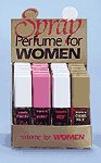 Lady's Spray Perfume On Display