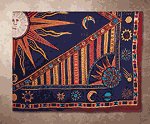 Celestial Print Cotton Sheet