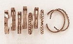 12-Piece Assorted Copper Bracelet