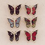 Brass Butterfly Pins