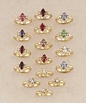 Birthstone Ring Assortment