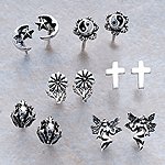 Sterling Silver Stud Earrings