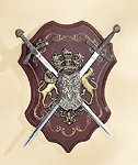 Swords On Display Shield