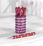 6 Piece Pens In Holder