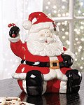 Santa Cookie Jar
