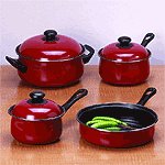 7 Pc Non Stick Cookware Set