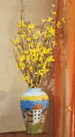 Patchwork Fabric Vase