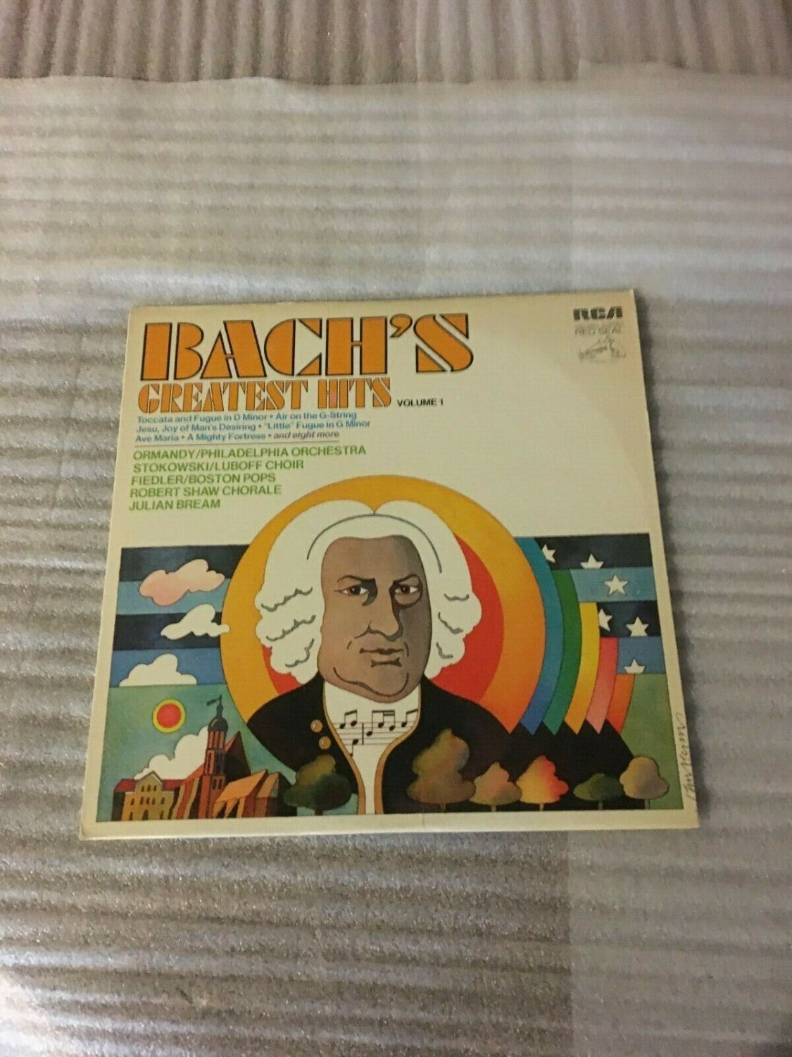 BACH S GREATEST HITS VOL 1 Red Seal MS 7501 LP Vinyl NM