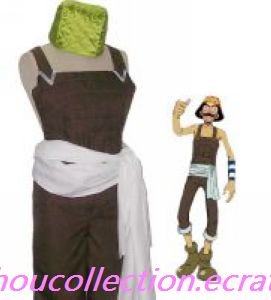 One Piece Cosplay Usopp Costume(FREE SHIPPING)