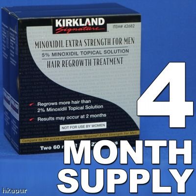 Kirkland Minoxidil 5% - 4 Month Supply