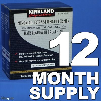 Kirkland Minoxidil 5% - 12 Month Supply
