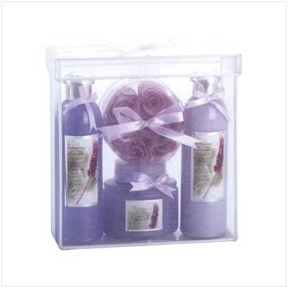 Lavender Luxury Bath Set