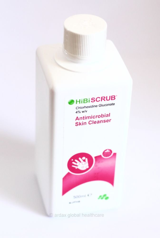 HIBISCRUB ANTIMICROBIAL SKIN CLEANSER 500ML HIBI SCRUB