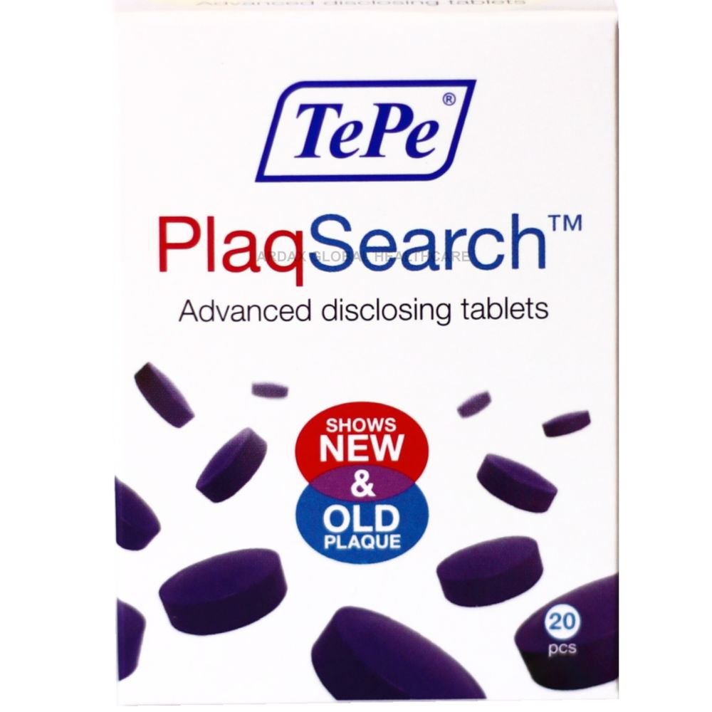 TEPE PLAQSEARCH REVEALS OLD & NEW PLAQUE, DISCLOSING TABLETS X 20 PER PACK