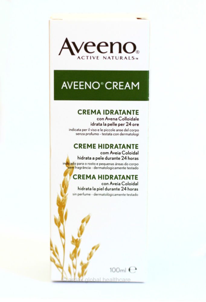 AVEENO CREAM FOR ECZEMA DRY SENSITIVE SKIN 100ML WITH NATURAL COLLOIDAL OATMEAL