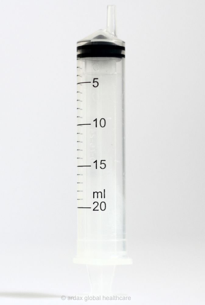 BD PLASTIPAK SYRINGE 20ML LUER STERILE LATEX FREE X 10