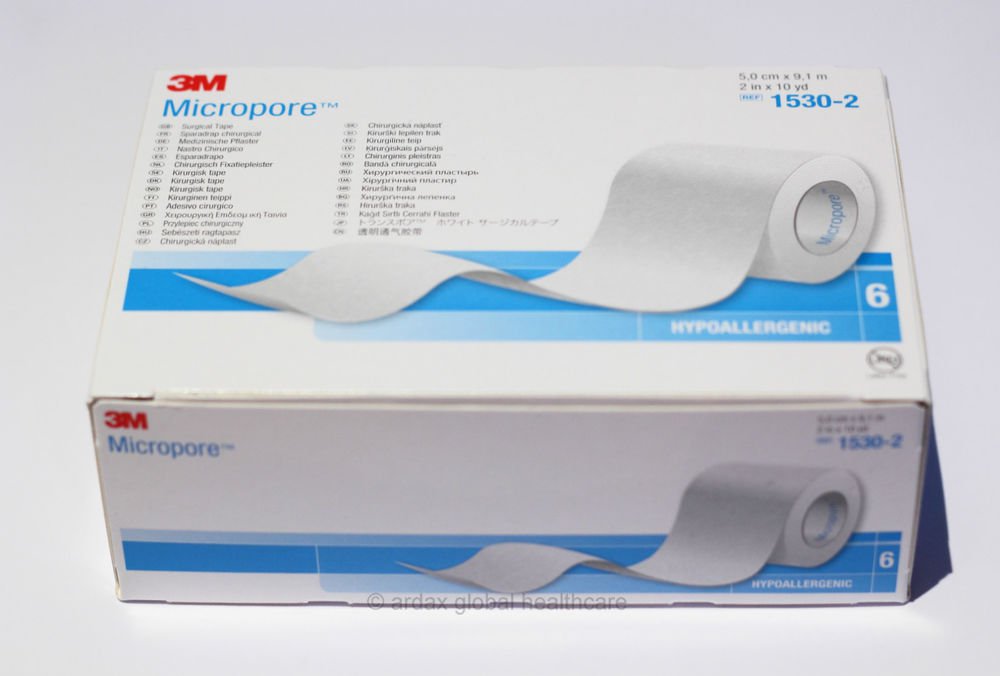 Micropore Surgical Tape 5cm X 9.1m Genuine 3m Brand!