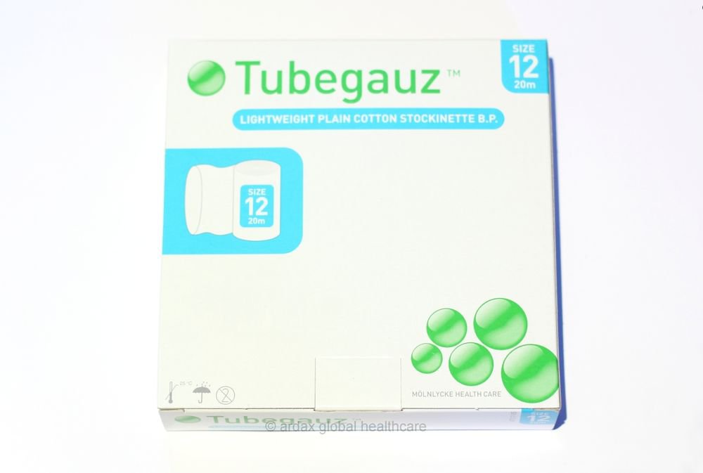 Tubegauz Tubegauze Molnlycke Brand Tubular Finger Bandage 2.7cm X 20m Size 12 Bp