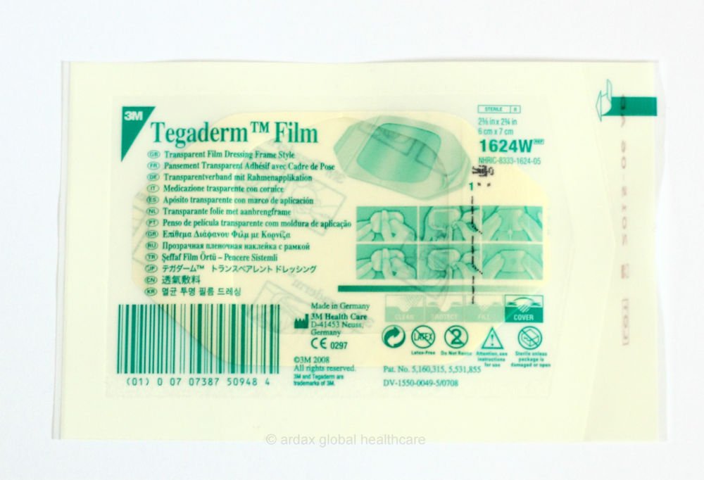 Tegaderm Film 6 Cm x 7cm Clear Dressing 3m Tattoo x 10