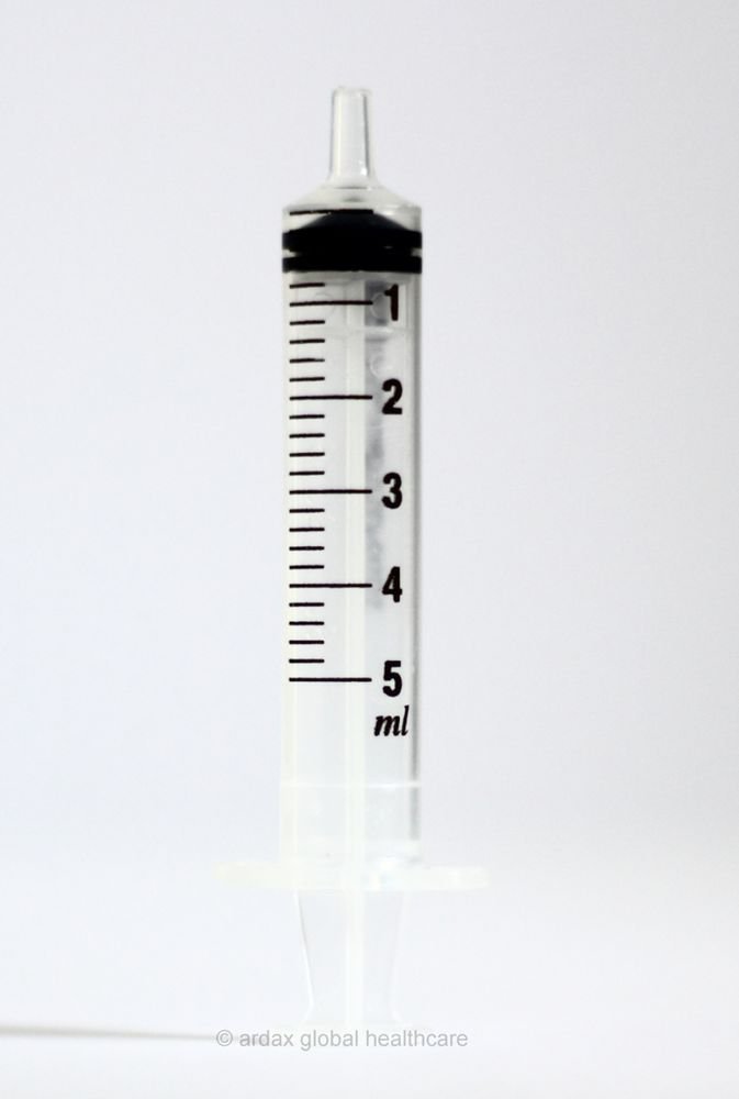 BD B-D PLASTIPAK SYRINGE 5ML LUER SLIP BD CODE 302187 STERILE LATEX X 10