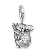 Koala Charm Pendant Dangle fits European Charm Bracelet Story Locket Lobster Clasp
