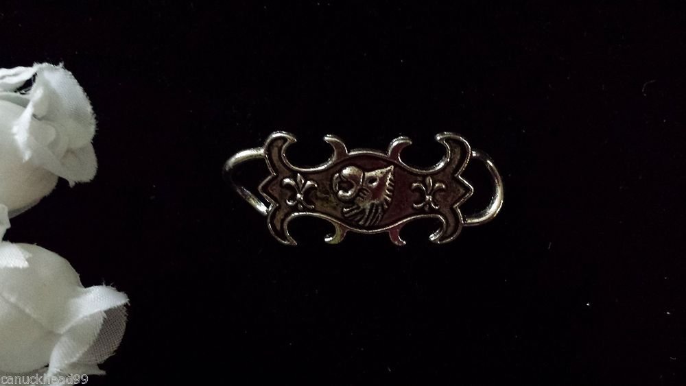 6pcs Tibetan Silver Metal Alloy Charm Charms Pendant Eagle Link 17x40mm