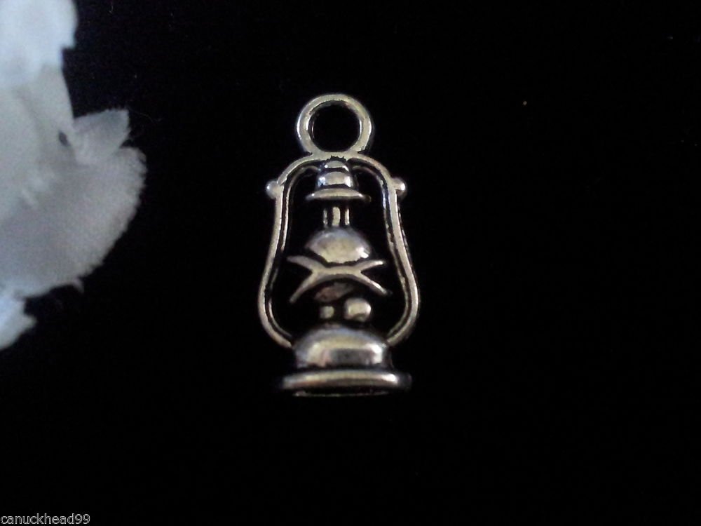 12pcs Tibetan Silver Metal Alloy Charm Charms Pendant Lantern Canada