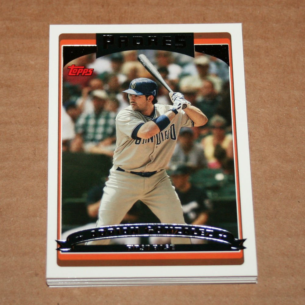 2006 TOPPS BASEBALL - San Diego Padres Team Set (Updates & Highlights Only)