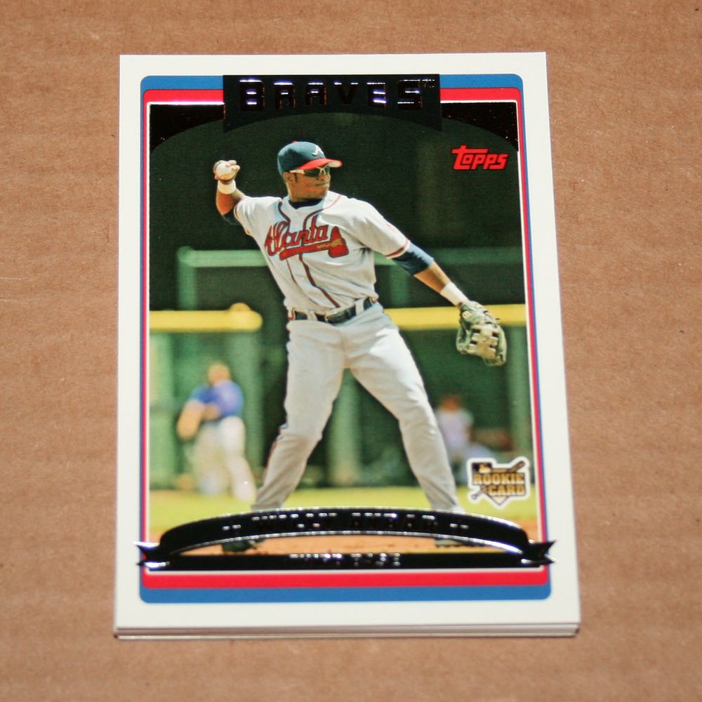 2006 TOPPS BASEBALL - Atlanta Braves Team Set (Updates & Highlights Only)