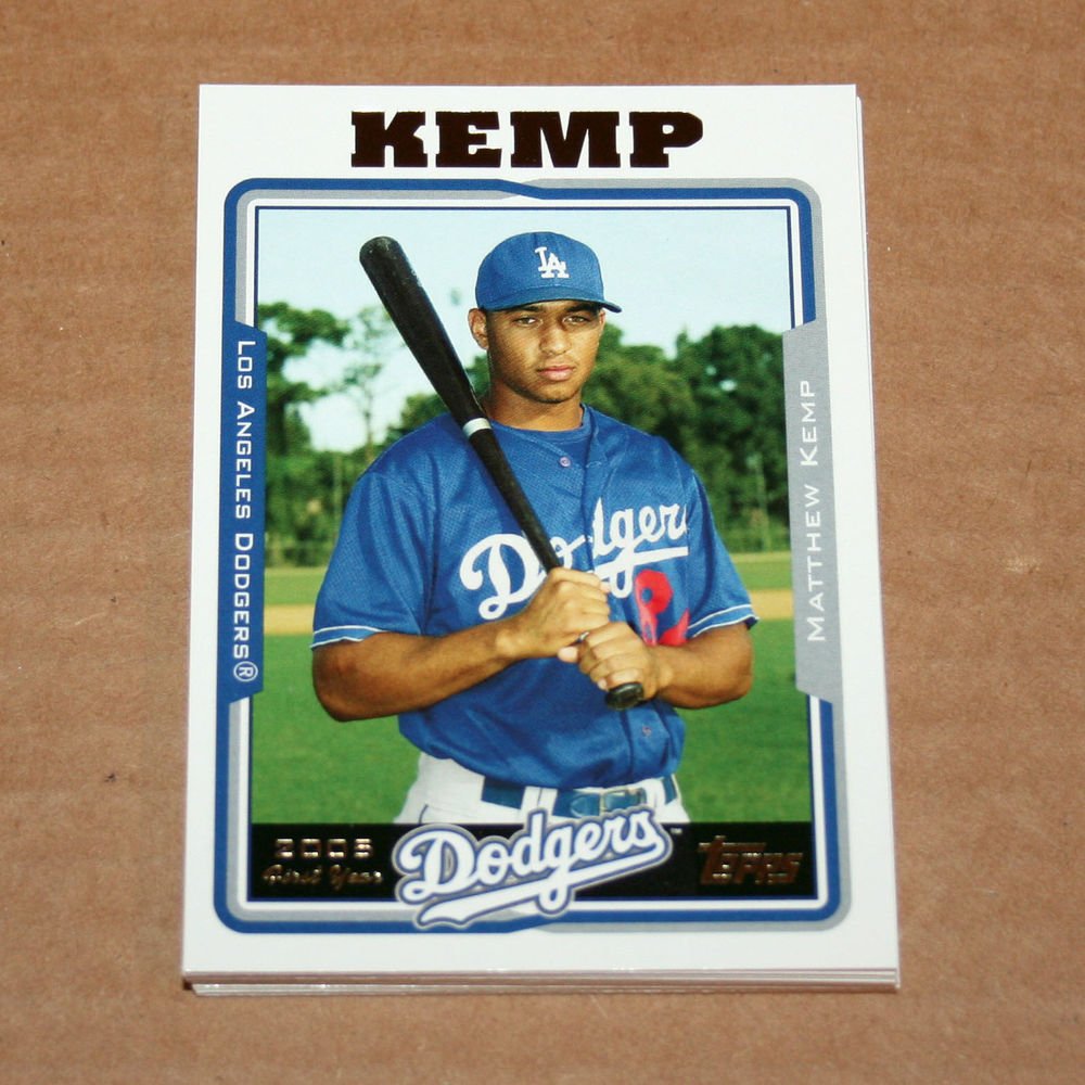 2005 TOPPS BASEBALL - Los Angeles Dodgers Team Set (Updates & Highlights Only)