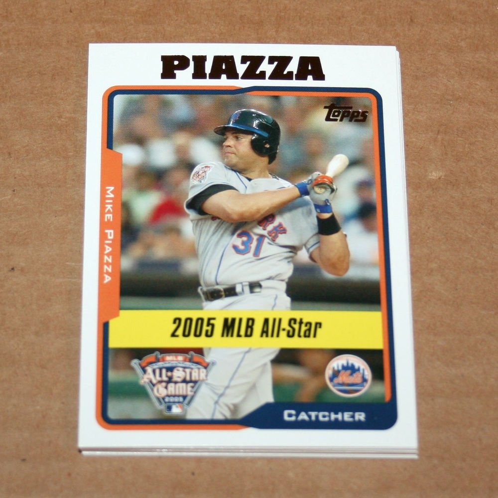 2005 TOPPS BASEBALL - New York Mets Team Set (Updates & Highlights Only)