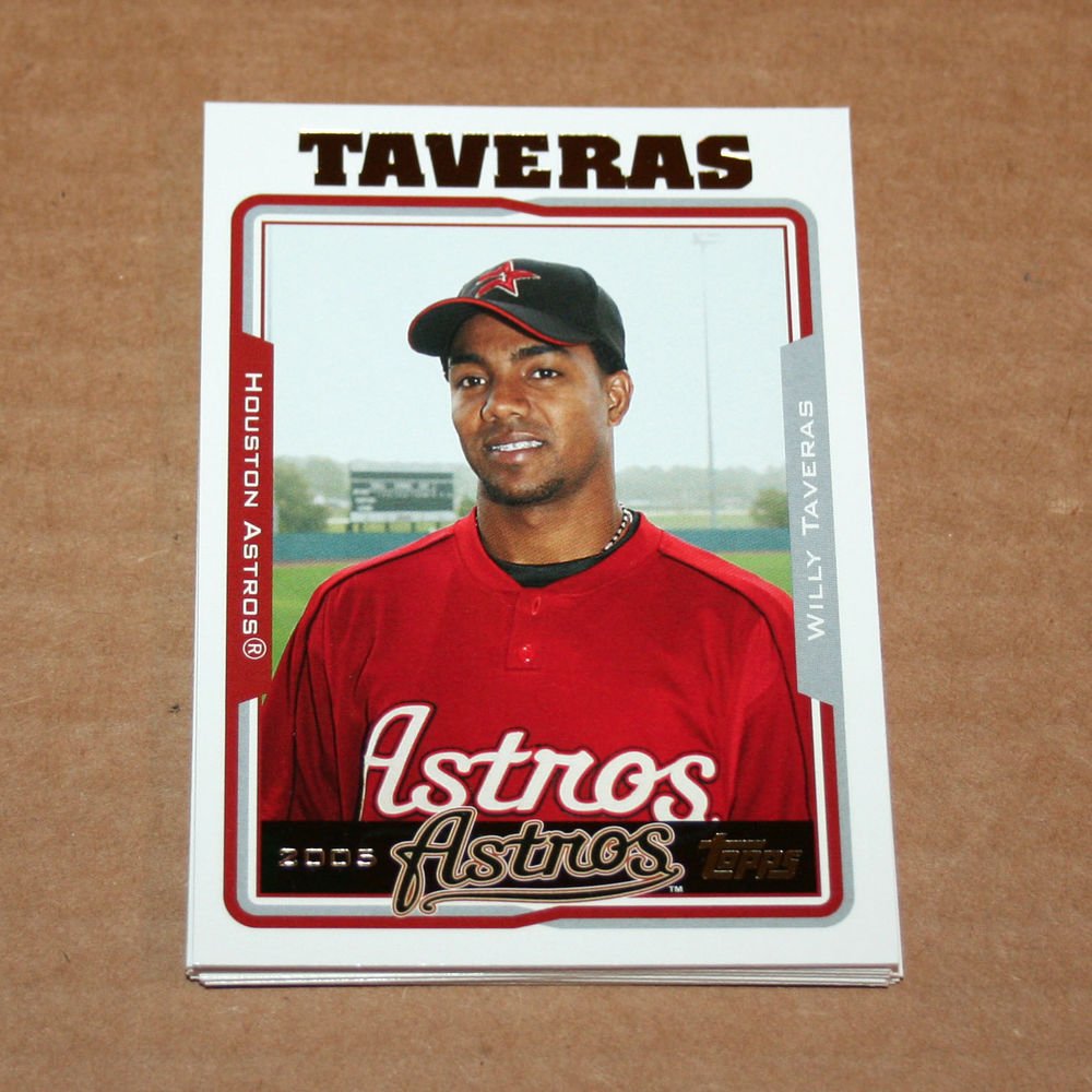 2005 TOPPS BASEBALL - Houston Astros Team Set (Updates & Highlights Only)