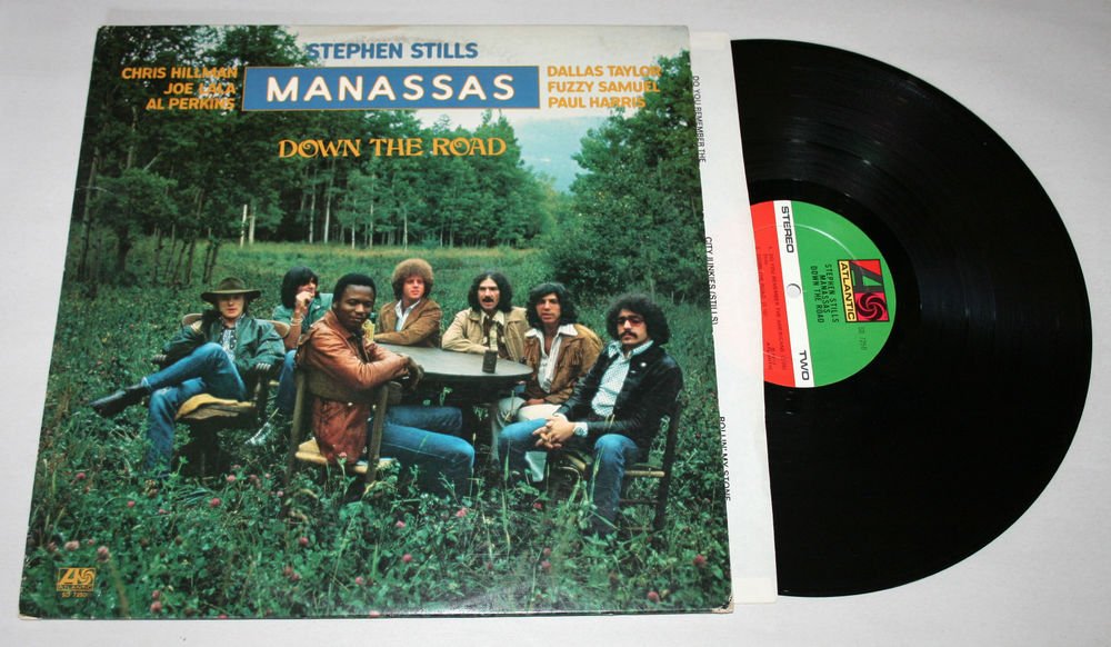 Manassas "Down The Road" (SD 7250) - Vinyl / LP / VG+