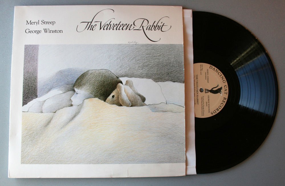 Meryl Streep & George Winston "The Velveteen Rabbit" (DC 3007) - Vinyl / LP / NM