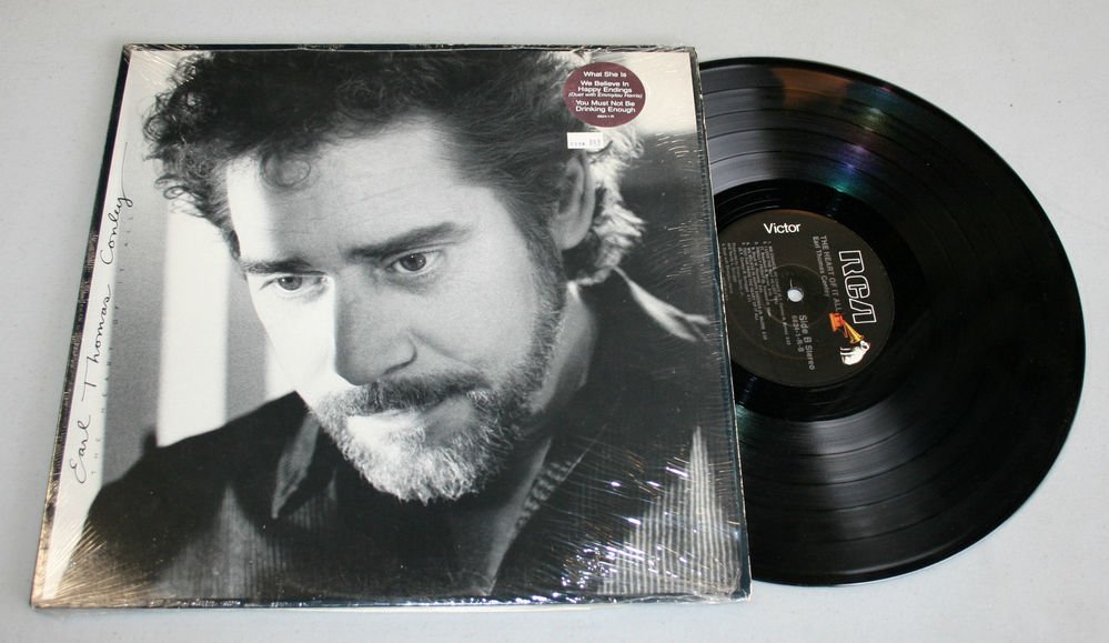 Earl Thomas Conley ‎"The Heart of It All" (6824-1-R) - Vinyl / LP / In-Shrink