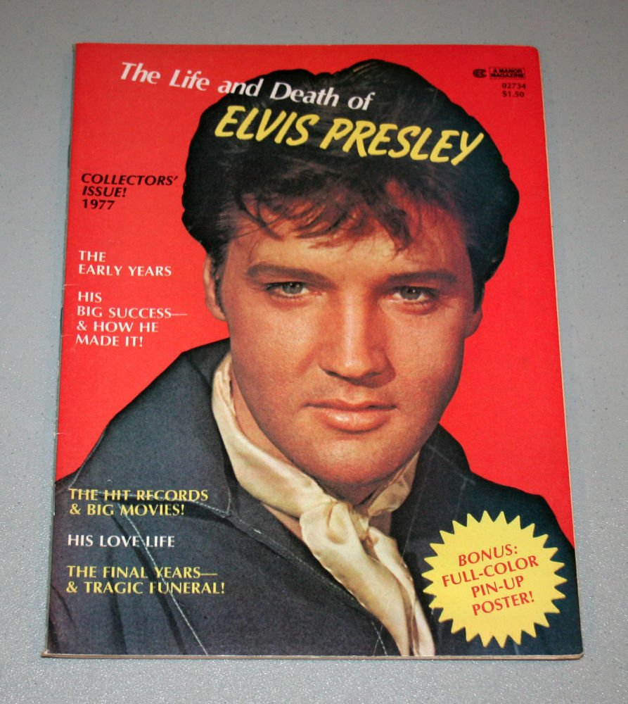 MANOR MAGAZINE - The Life and Death of Elvis Presley - VF
