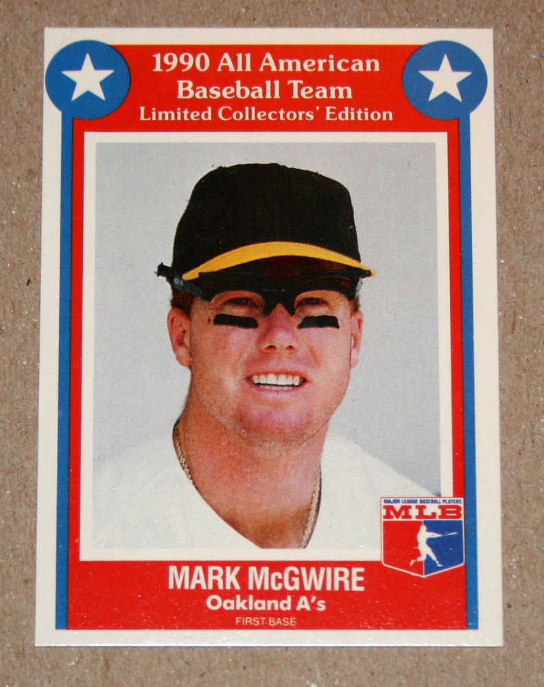 1990 All American Baseball Team: Limited Collectors Edition - Mark McGwire (#2)
