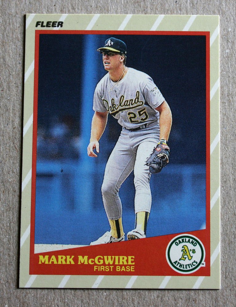 1989 FLEER BASEBALL "Super Stars" - Mark McGwire (#31)