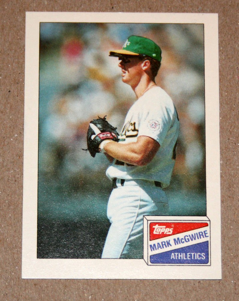 1988 TOPPS BASEBALL "Bazooka" - Mark McGwire (#13)