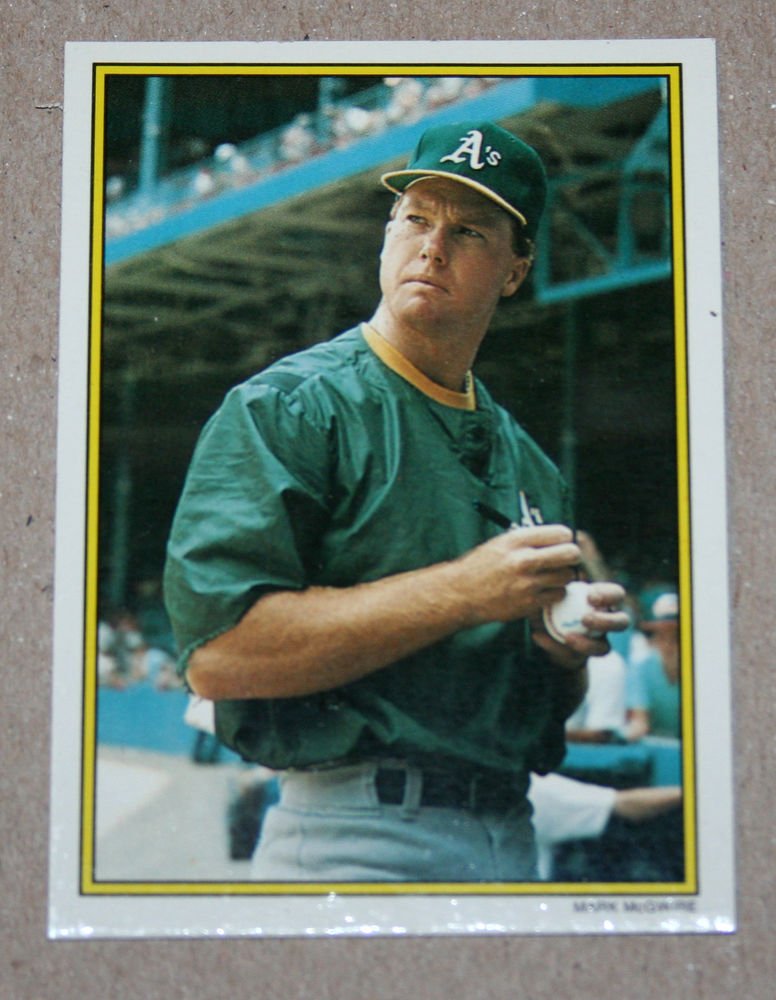 1989 TOPPS BASEBALL "All-Star Set: Collector's Edition" - Mark McGwire (#41)
