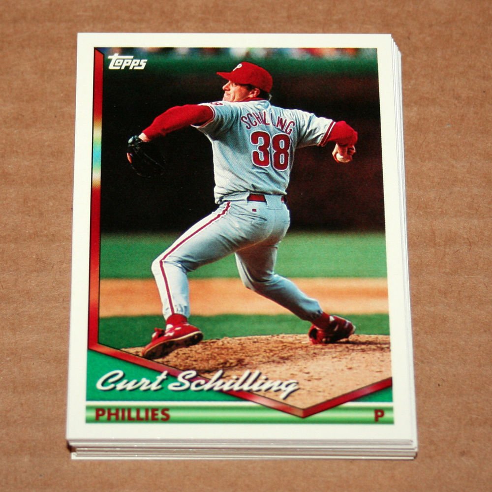1994 TOPPS BASEBALL - Philadelphia Phillies Team Set (Series 1 & 2)