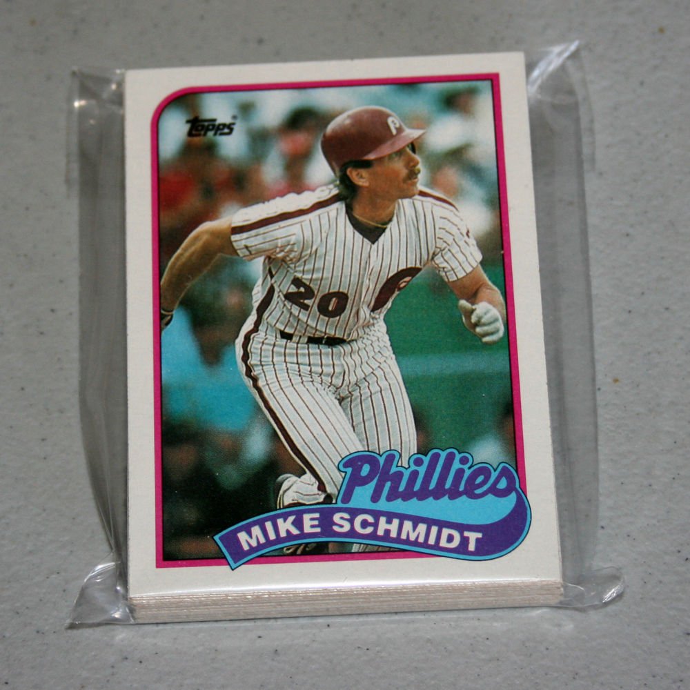 1989 TOPPS BASEBALL - Philadelphia Phillies Team Set