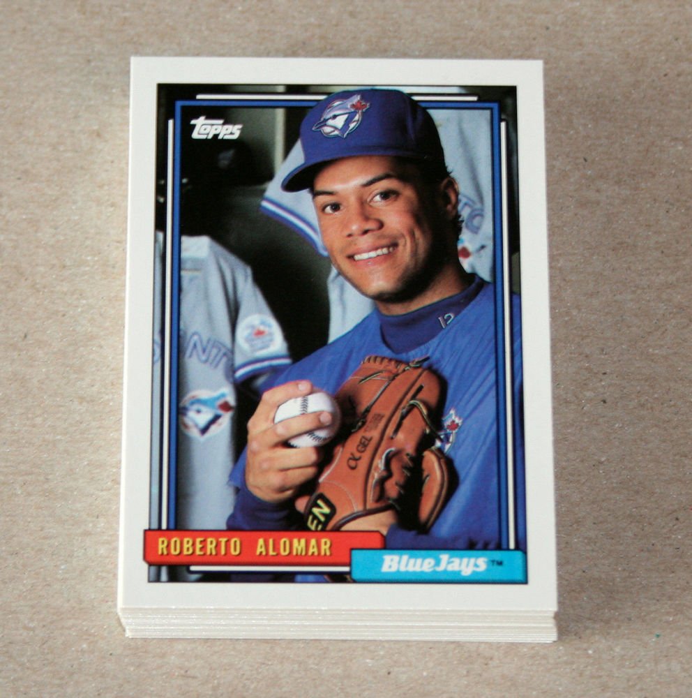1992 TOPPS BASEBALL - Toronto Blue Jays Team Set