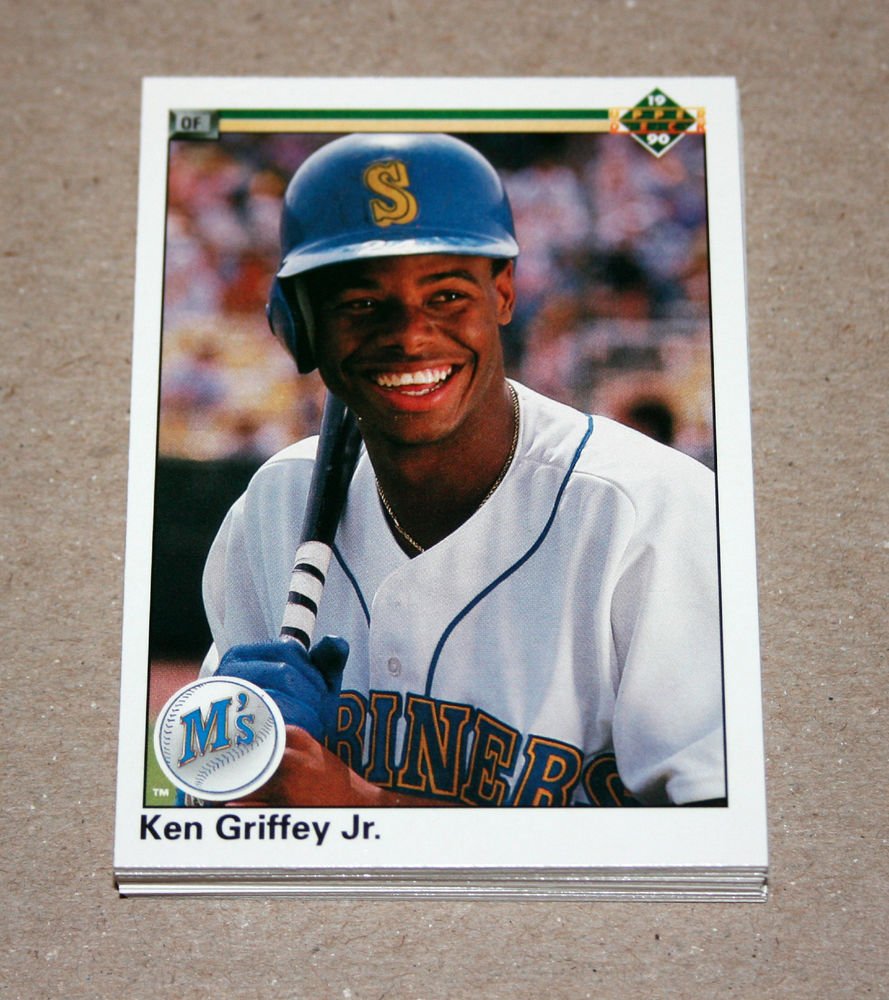 1990 UPPER DECK BASEBALL - Seattle Mariners Team Set + High Number Series